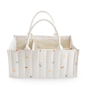 Mushie Diaper Caddy - Dinosaurs